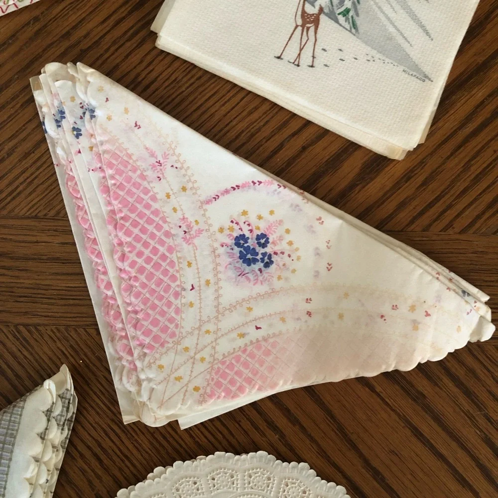 Vintage Paper Napkins